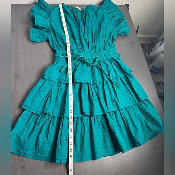 Ulla Johnson Camilla Dress- Verdigris - Picture 6 of 9